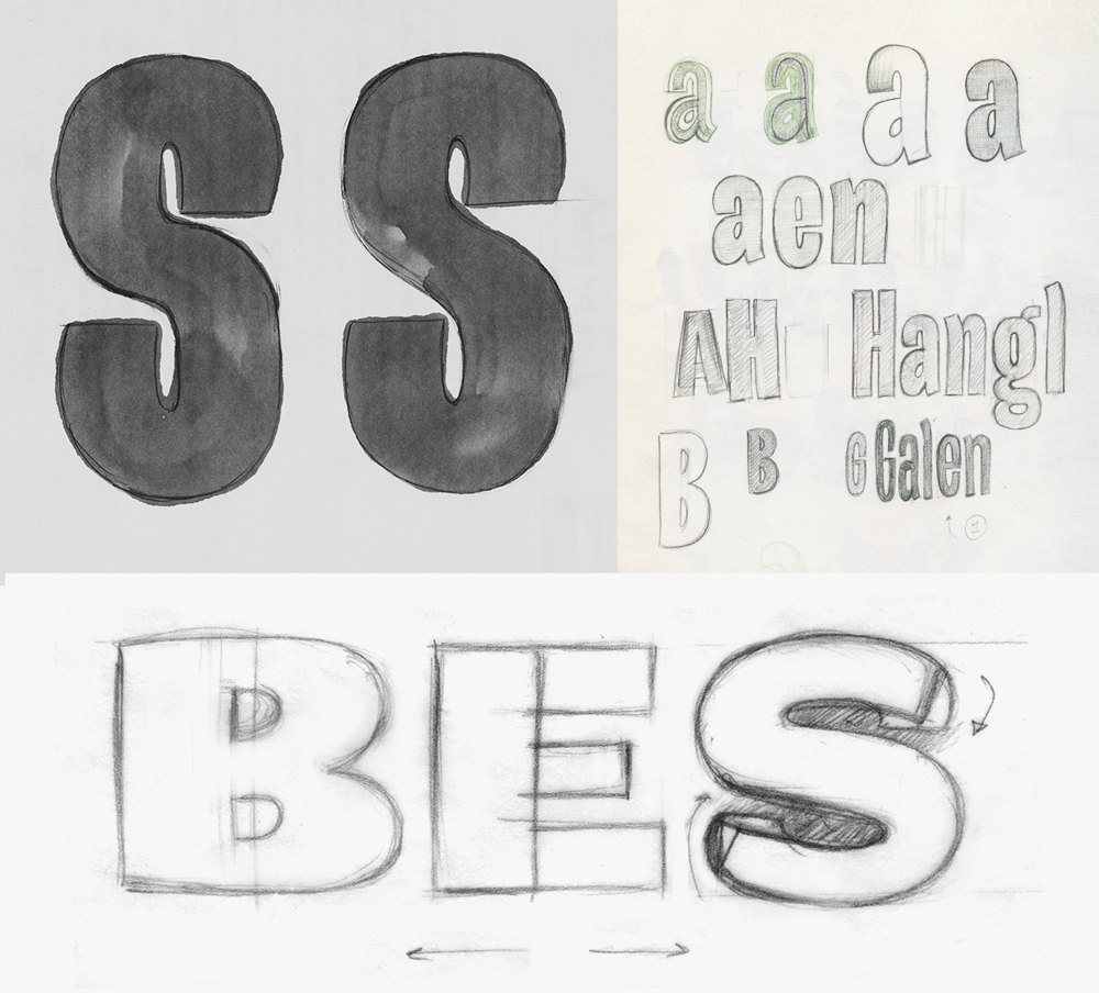 Primeros bocetos de Galeana